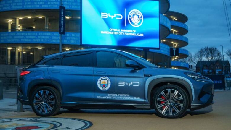 BYD y Manchester City sellan una alianza histórica que une tecnología, fútbol y sostenibilidad global