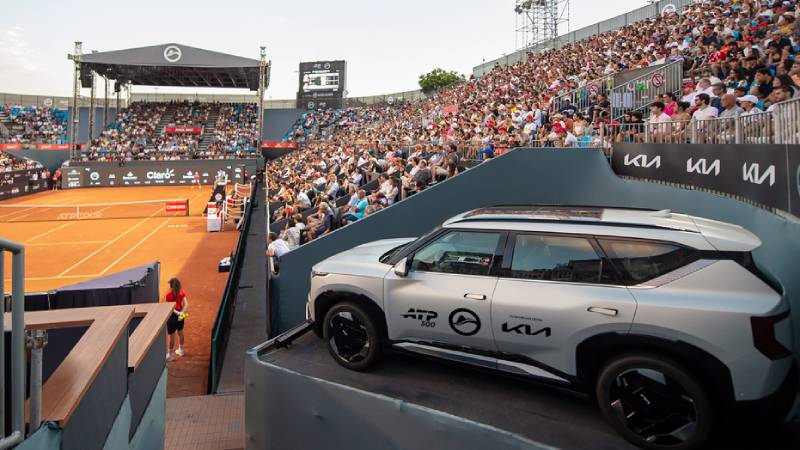 Kia en el Río Open 2026: innovación y movilidad sostenible en el ATP 500 más vibrante de Sudamérica