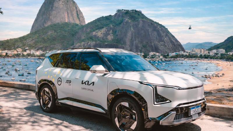 Kia en el Río Open 2026: innovación y movilidad sostenible en el ATP 500 más vibrante de Sudamérica