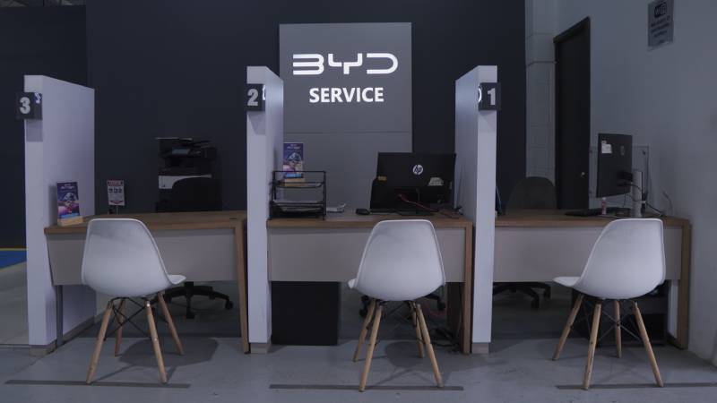 BYD refuerza el servicio posventa en Colombia: tecnología, eficiencia y confianza total en cada mantenimiento