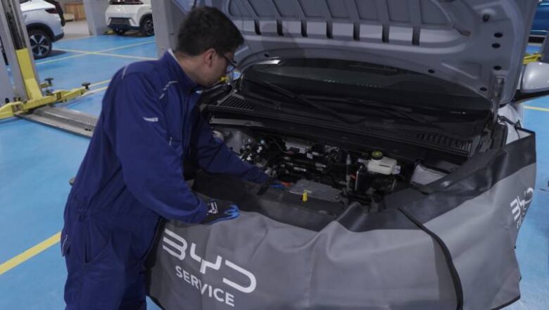 BYD refuerza el servicio posventa en Colombia: tecnología, eficiencia y confianza total en cada mantenimiento