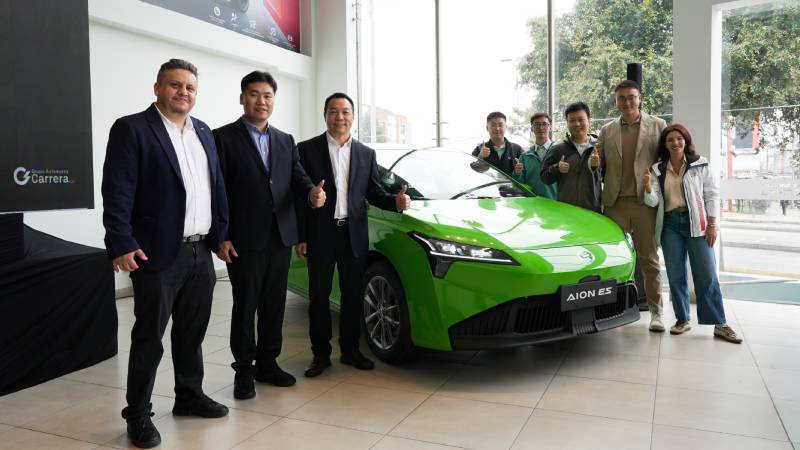 GAC acelera con fuerza en Colombia: crecimiento histórico en 2026, nuevo taxi eléctrico AION ES y expansión estratégica en Bogotá