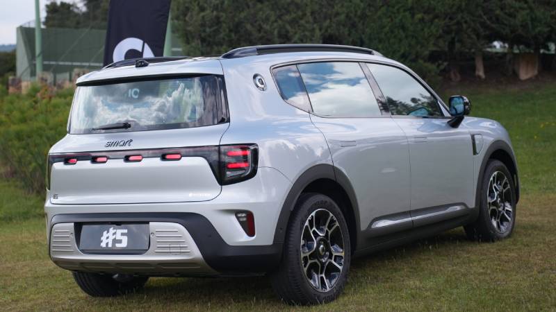Smart #5: Así es el impresionante SUV eléctrico de 637 Hp que aterriza en Colombia