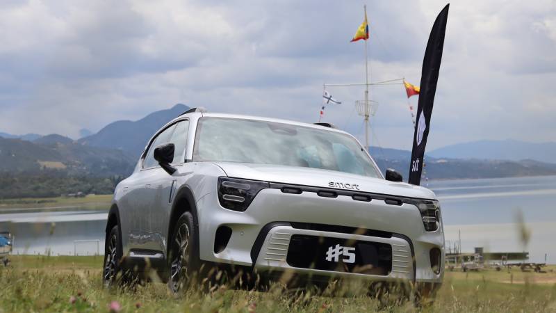 Smart #5: Así es el impresionante SUV eléctrico de 637 Hp que aterriza en Colombia