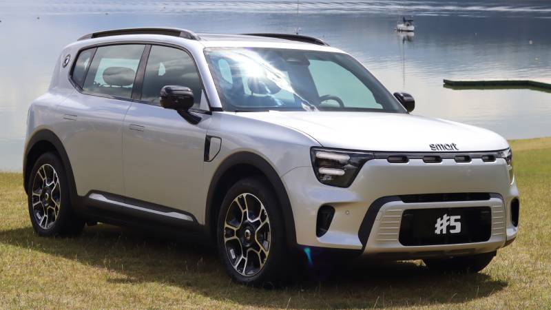 Smart #5: Así es el impresionante SUV eléctrico de 637 Hp que aterriza en Colombia