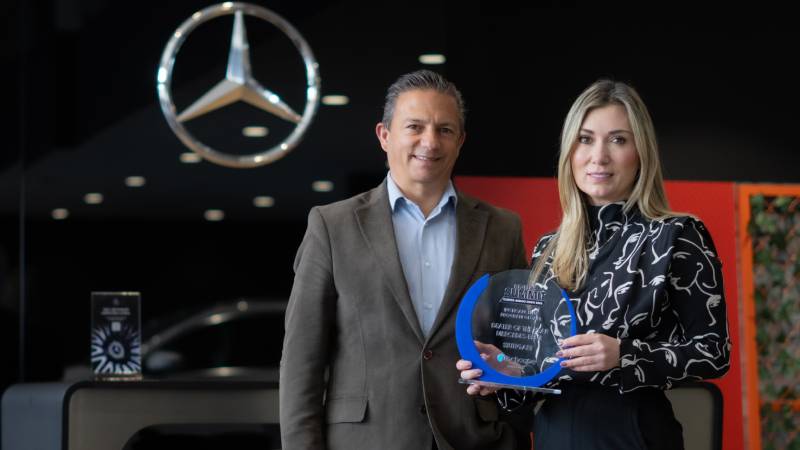 Automercol brilla con excelencia total: cuatro años como Dealer of the Year de Mercedes-Benz en Colombia