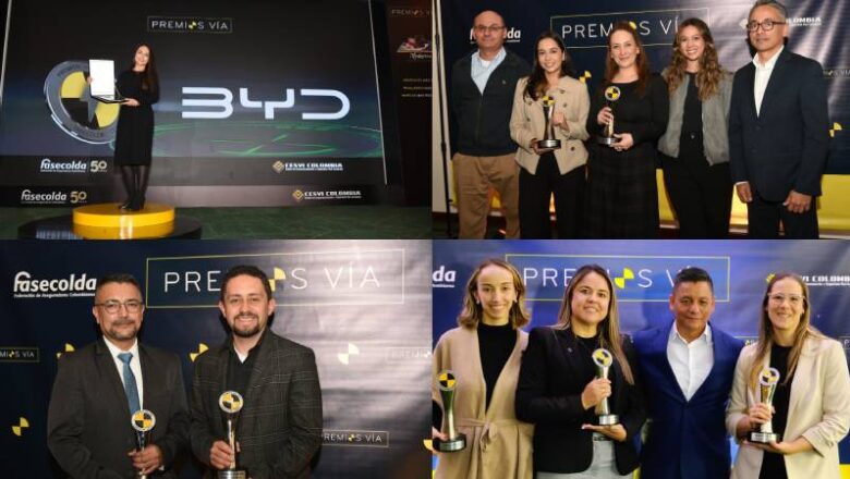 Lo mejor de los Premios Vía 2026: liderazgo, seguridad y sostenibilidad que redefinen la industria automotriz en Colombia