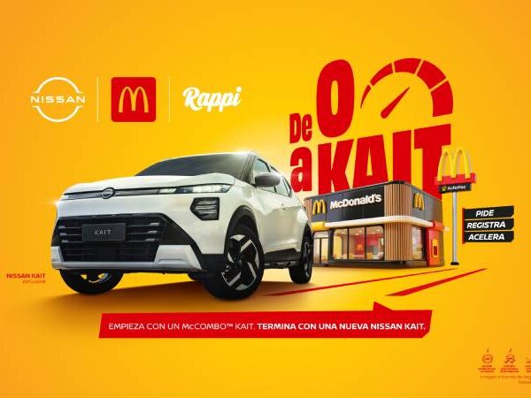 Nissan sorprende en Colombia: así puedes ganar un Nissan Kait 2027 comprando un McCombo en McDonald’s y Rappi