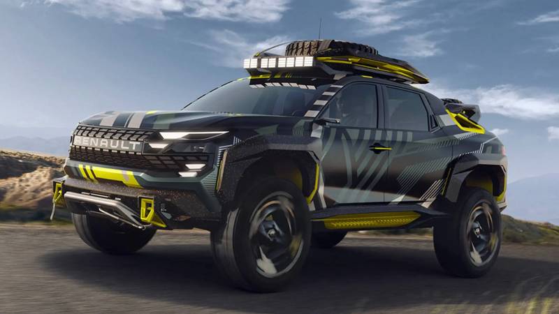 Renault Niágara: la pick-up con espíritu extremo y diseño futurista que debutará en 2026
