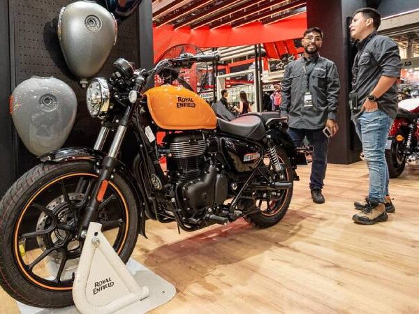 Royal Enfield celebró sus 125 años en la Feria de las 2 Ruedas 2026