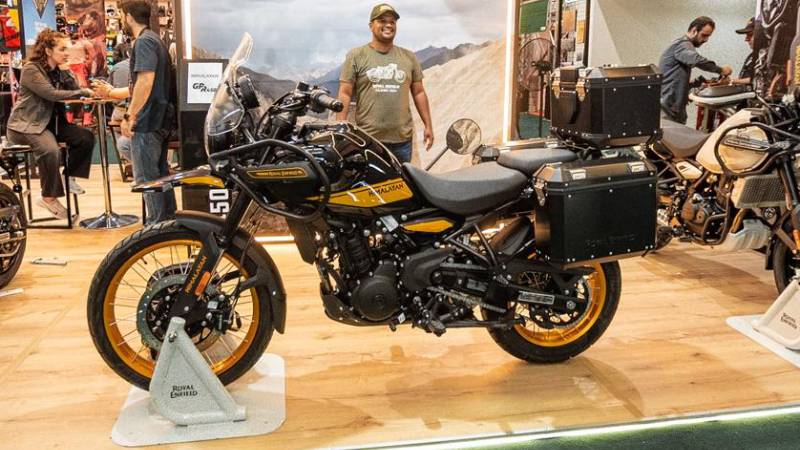 Royal Enfield celebró sus 125 años en la Feria de las 2 Ruedas 2026