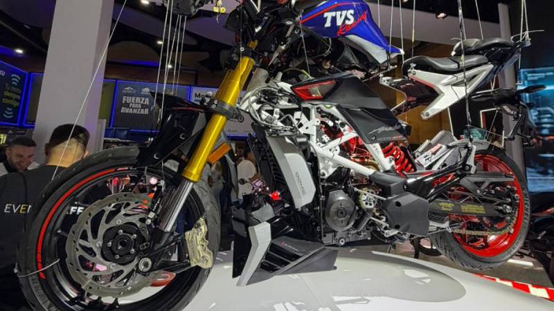 TVS Apache RTX 300 llegó a Colombia: Lo que dejó la Feria de las Dos Ruedas