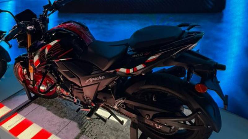 TVS Apache RTX 300 llegó a Colombia: Lo que dejó la Feria de las Dos Ruedas