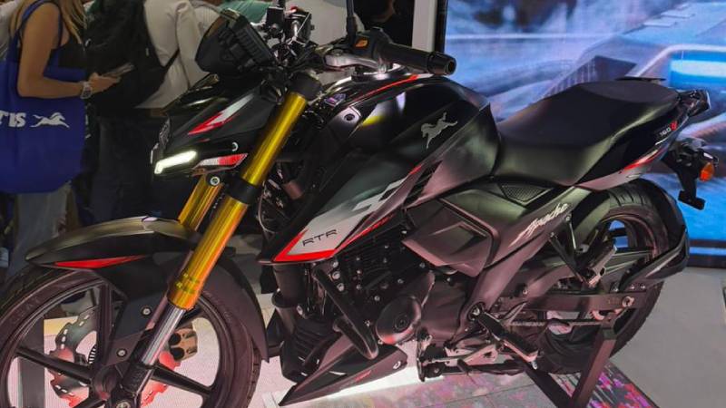 TVS Apache RTX 300 llegó a Colombia: Lo que dejó la Feria de las Dos Ruedas