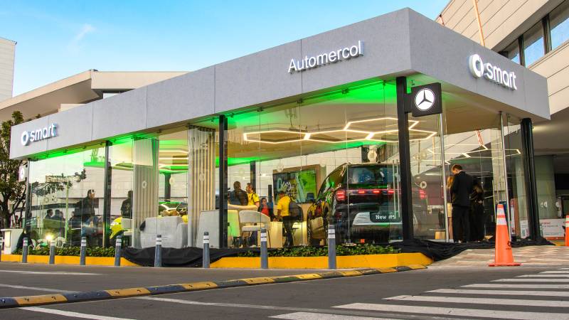 Automercol: Así es la nueva vitrina de smart en Unicentro