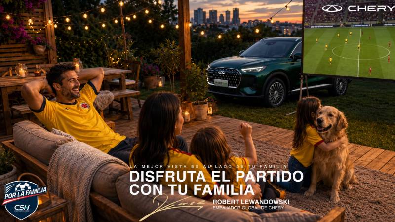 Chery fortalece su filosofía “For Family” con el fútbol, tecnología e innovación para las familias en 2026