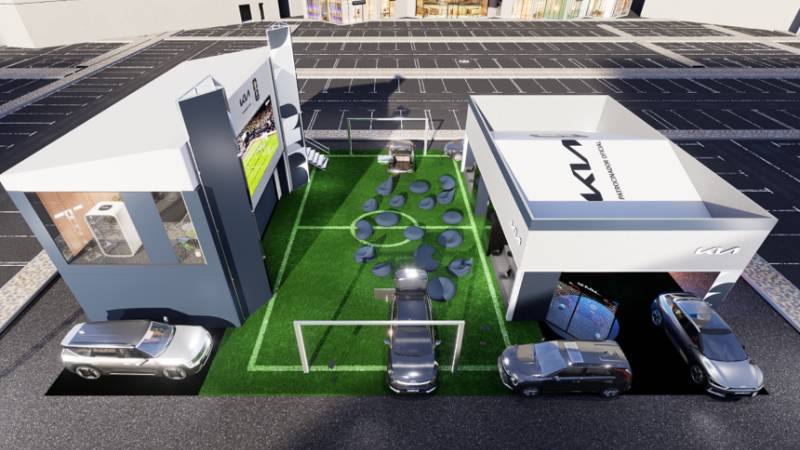 Kia Fan Experience transforma el Mundial 2026 en la experiencia automotriz y futbolera más grande de Bogotá