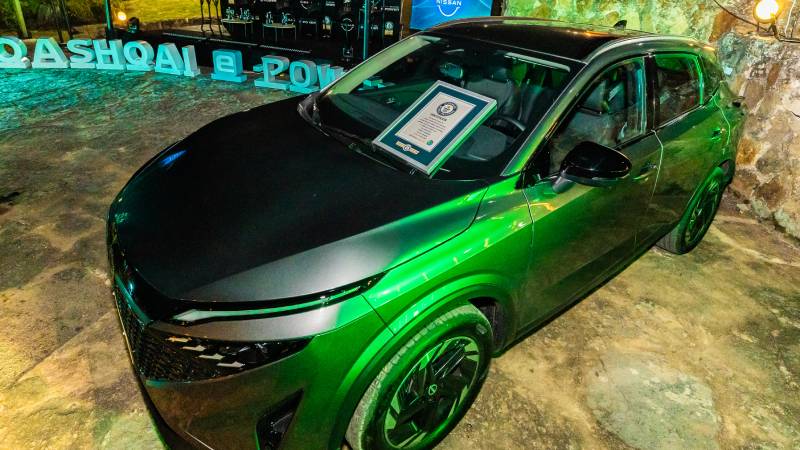 Nissan Qashqai e-POWER logra un Guinness World Records en Colombia tras recorrer 1.980 km sin recarga